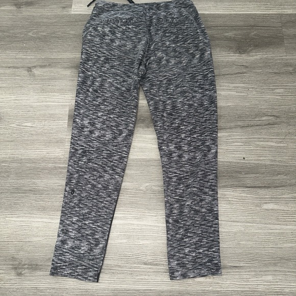 Lululemon MENS Jet Crop (Slim) Pants in Dramatic Static White Black Size 4 - Picture 5 of 8